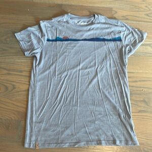 Tentree grey sunset t shirt